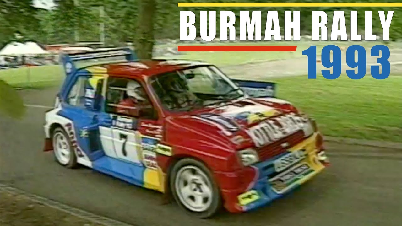 Burmah Rally 1993 | Subaru Legacy RS | Metro 6R4 | Toyota Celica | Ford Escort Cosworth