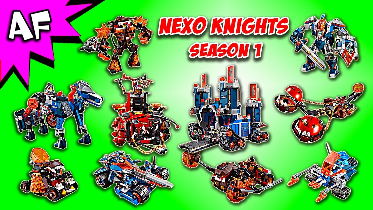 Every Lego Nexo Knights Season 1 Sets - Complete Collection!