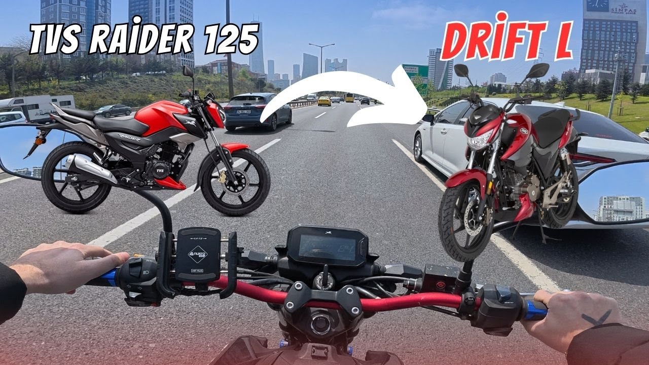 TVS RAİDER 125 VS DRİFT L l HANGİSİNİ ALMALIYIM ? l 2025