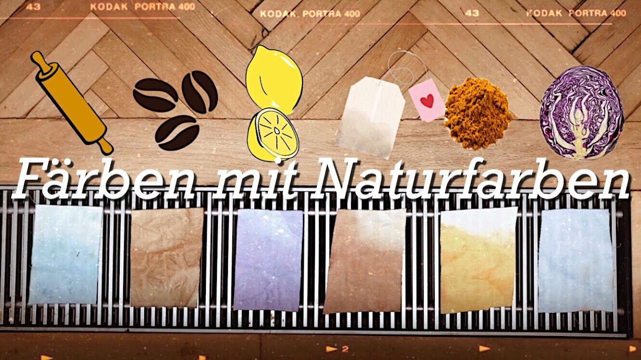 Stoffe färben mit Supermarktprodukten AKA "nix hat offen, ich aber 1000 weiße Leintücher zuhause"🤣