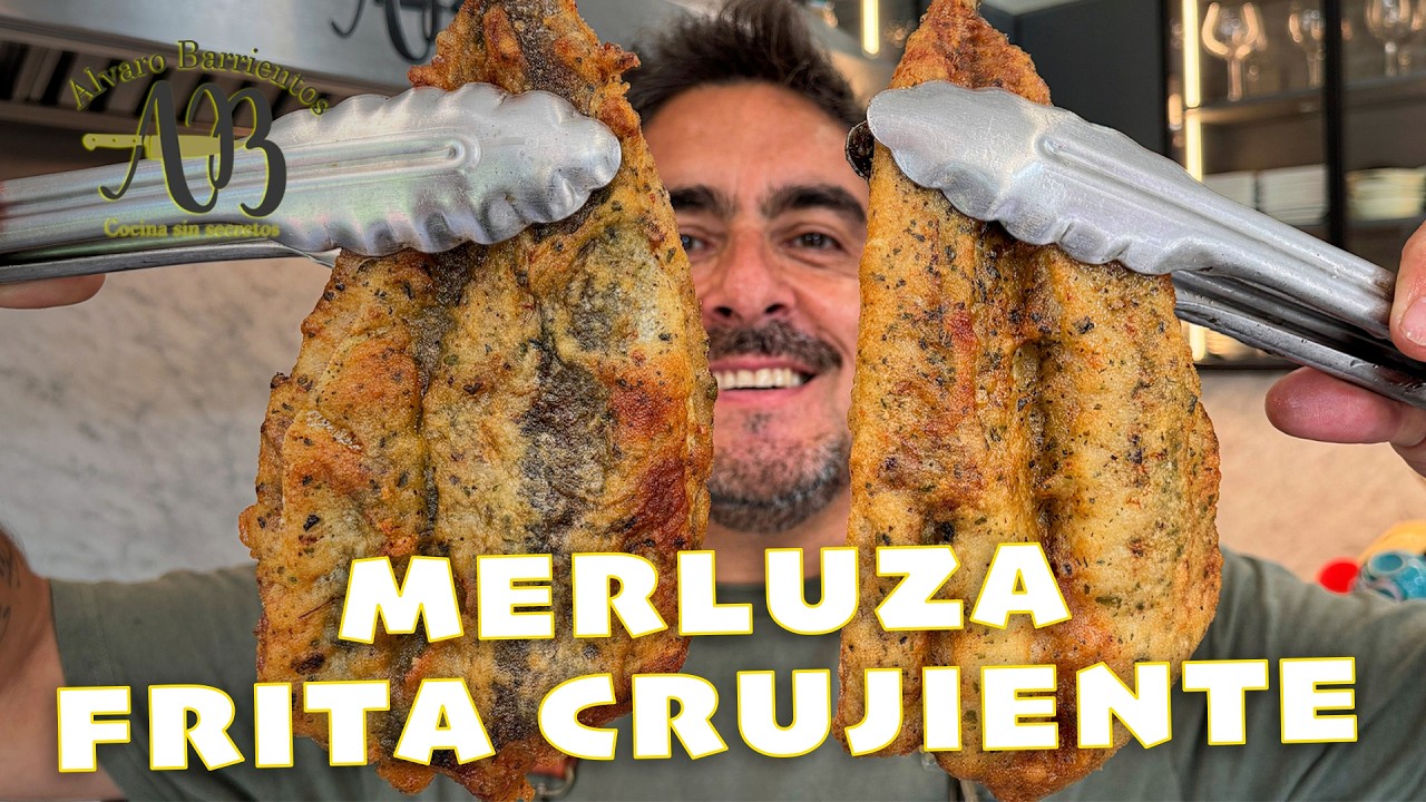 Pescada Frita de Semana Santa: El Secreto para un Batido Extra Crocante. Merluza frita perfecta.