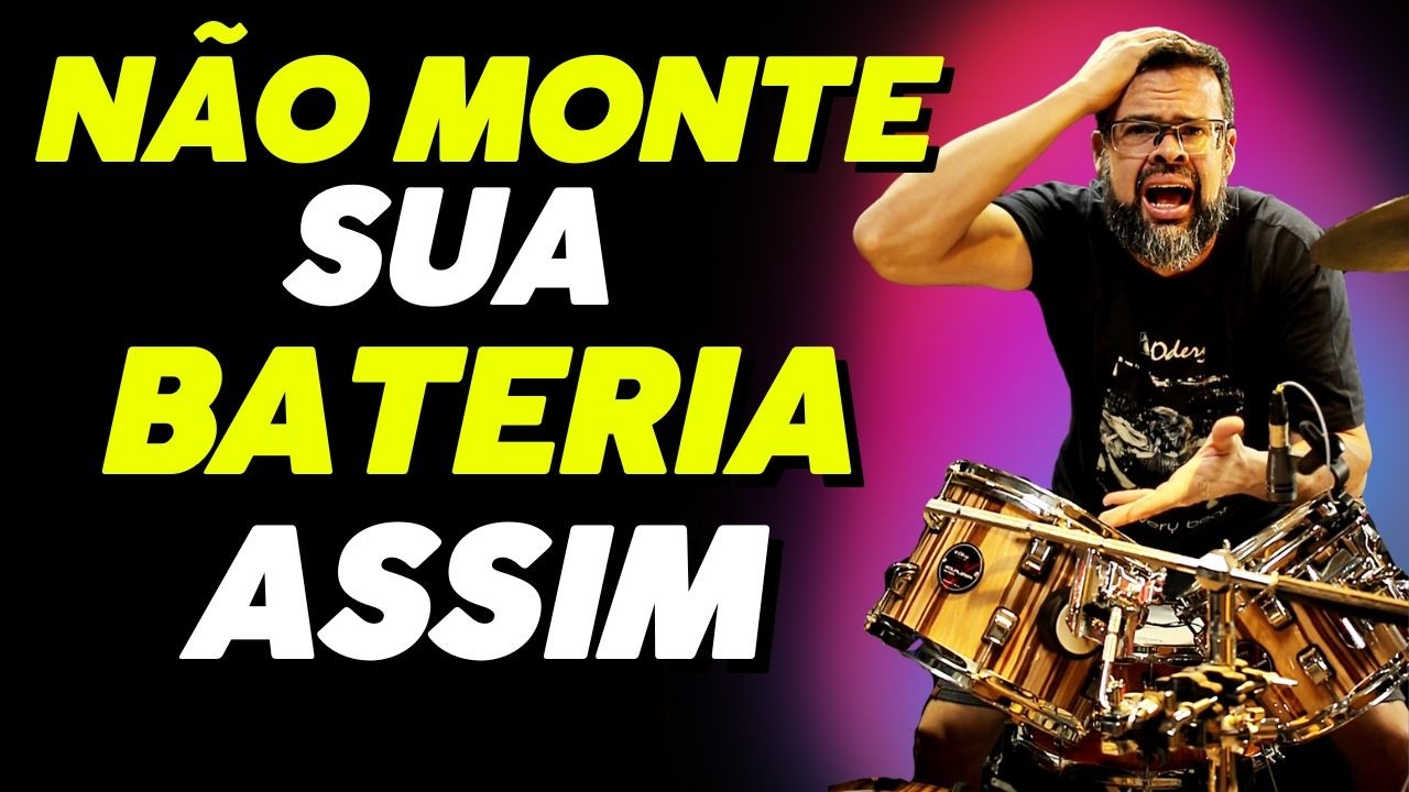 5 ERROS na montagem da Bateria que te impedem de Evoluir
