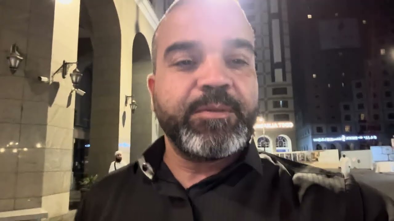 إقترب شهر رمضان و طريقي لصلاة الفجر في المسجد النبوي