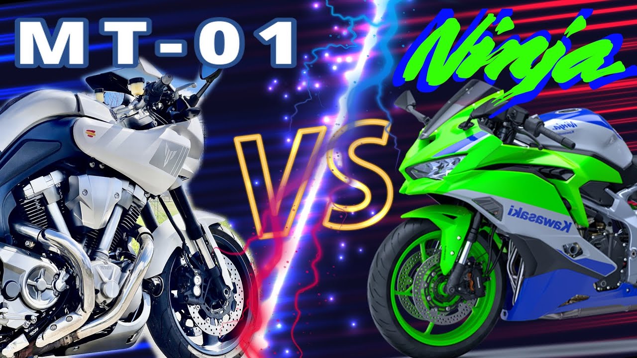 Master of Torque vs RPM Monster | MT-01 vs ZX-4RR Autobahn Battle | Top Speed