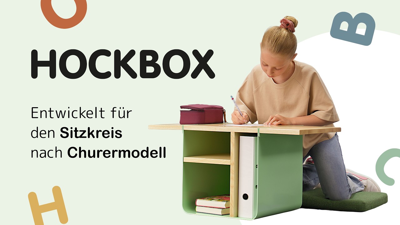 Die HOCKBOX &ndash; Entwickelt f&uuml;r den Sitzkreis nach Churermodell