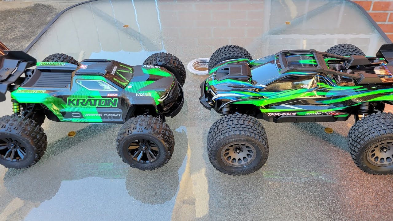 ARRMA Mini Kraton vs. TRAXXAS mini XRT