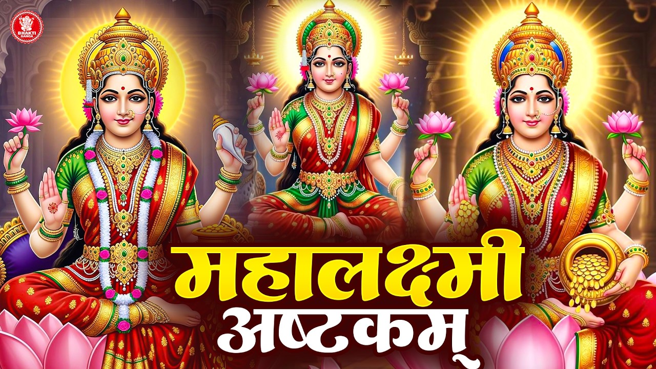 महालक्ष्मी अष्टकम Mahalakshmi Ashtakam 108 Times | Om Mahalaxmi Namo Namah | धनप्राप्ति मंत्र