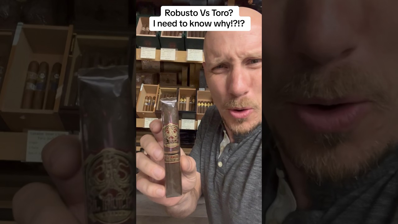 Serious question! Why Rob Vs Toro?!?? #cigars #cigarsdaily #shorts