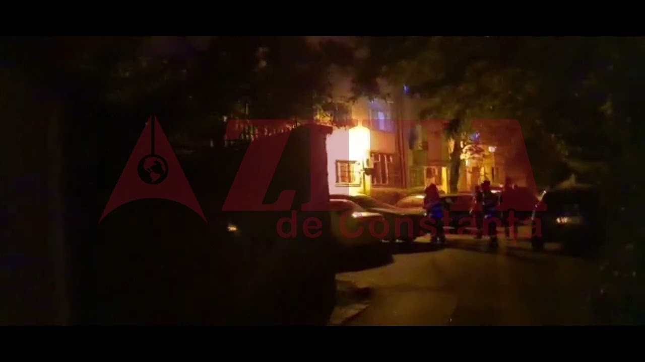 Incendiu în Constanța, de la o oală cu mâncare uitată pe aragaz!