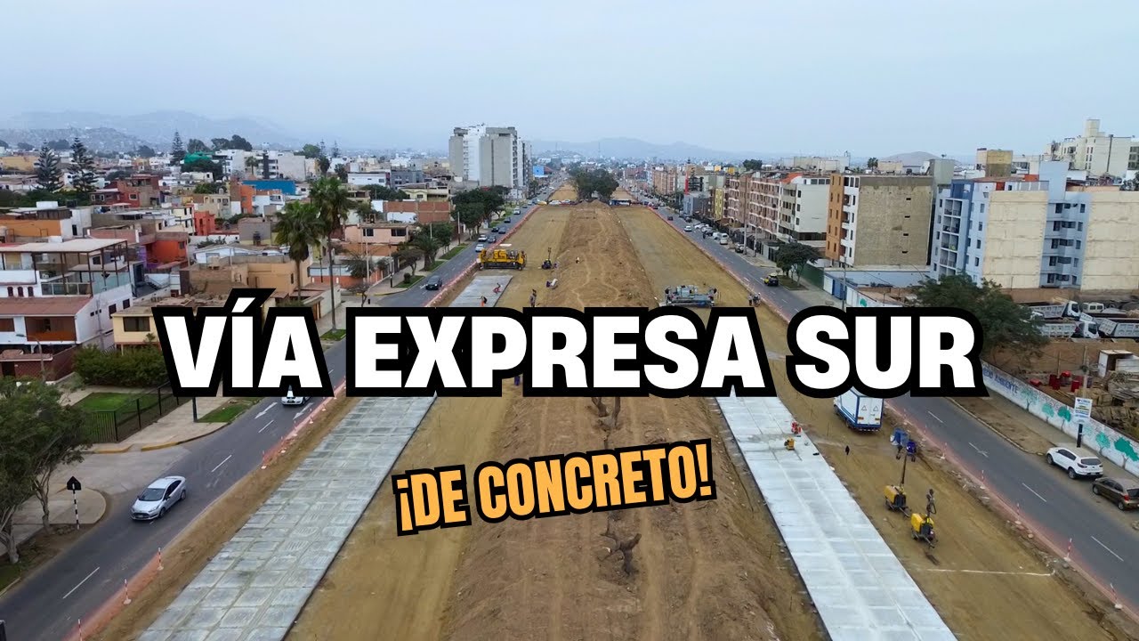 ¡Pronto hasta la avenida Ayacucho! | Pavimento de la Vía Expresa Sur | Lima Perú 2025