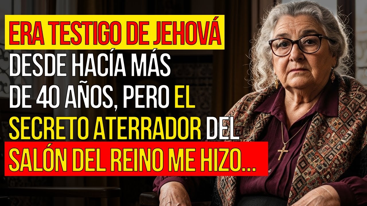 HISTORIA REAL: YO ERA TESTIGO DE JEHOVÁ, PERO EL SECRETO ATERRADOR DEL SALÓN DEL REINO ME HIZO...