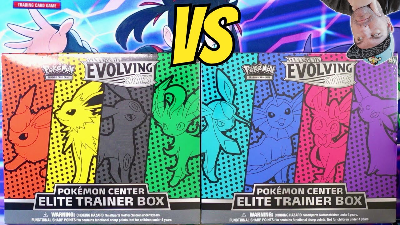 Pokemon Center Exclusive Evolving Skies Elite Trainer Boxes Opened!