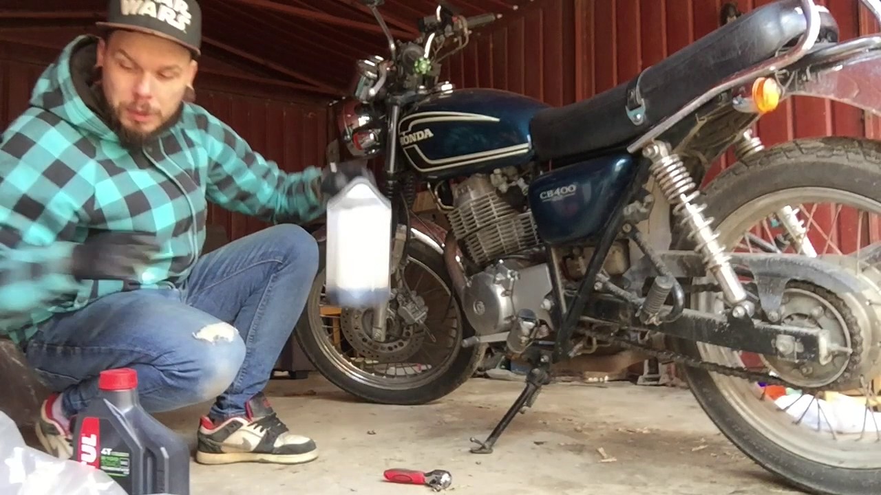 Honda CB400SS замена расходников
