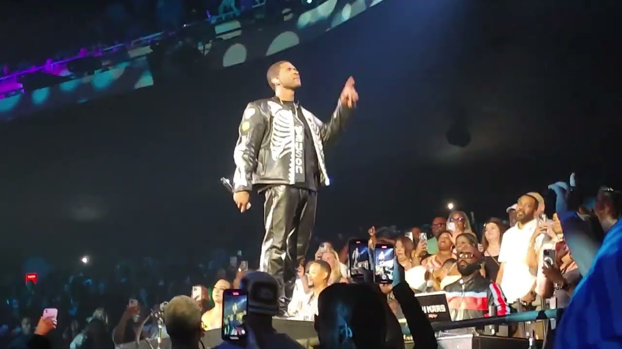 Usher Live in Las Vegas (showing off his wacky side and talent that only Usher can)