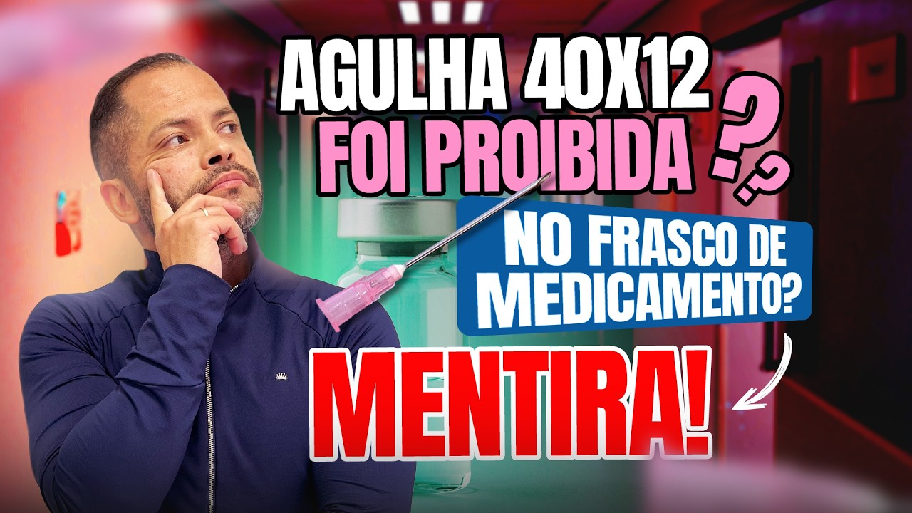 Por que a Agulha 40x12 não é recomendada
