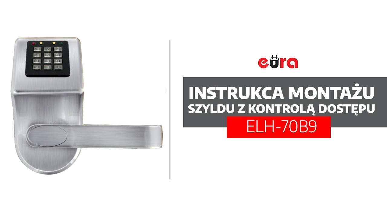 Montaż szyldu z kontrolą dostępu | Eura-Tech