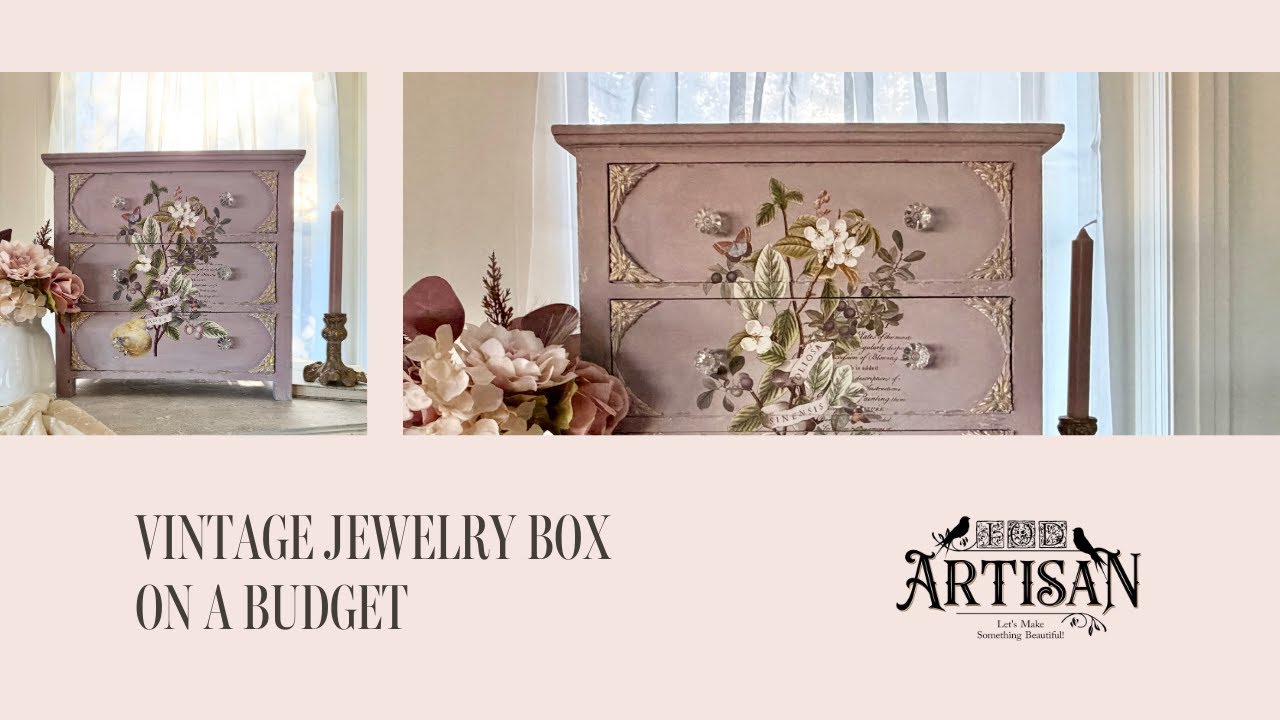 You’d Never Guess This Jewelry Box Started at a Garage Sale