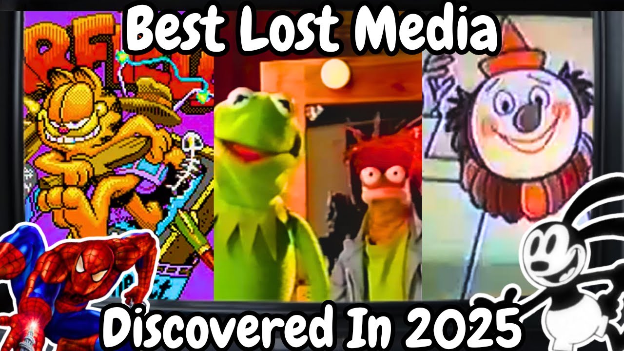 2025's Most Interesting Pieces Of Found Lost Media