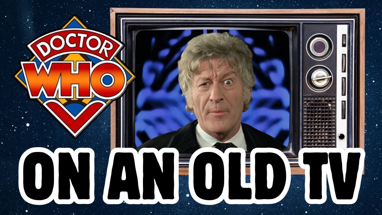 Watching Doctor Who on an Old CRT TV