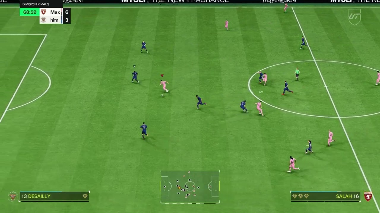 EA FC25  :   Great RIVALS game ,   trying new Salah and  Cafu    TOTY !  They're superb !