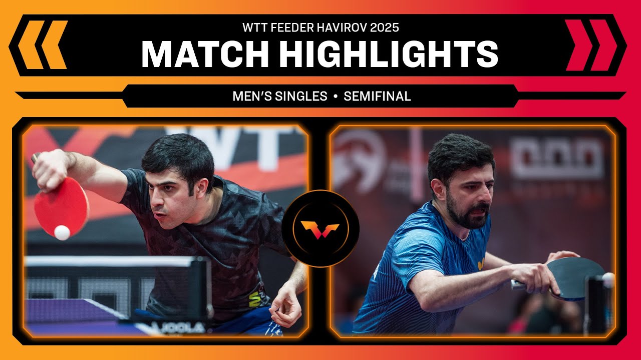 Amirreza Abbasi vs Nima Alamian | MS SF | WTT Feeder Havirov 2025