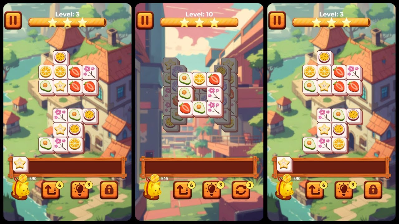 Tile Match Adventure (Gameplay Android)