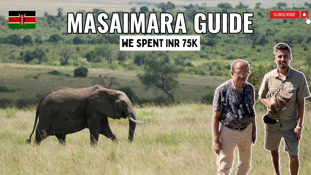 Masai Mara budget trip from India : All details | Budget-Itinerary-Safari | TEE in Kenya : Ep 5