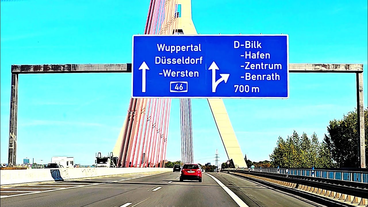 Autobahn | A46 | POV Drive in Germany | Stunning Bridge via The Highway
