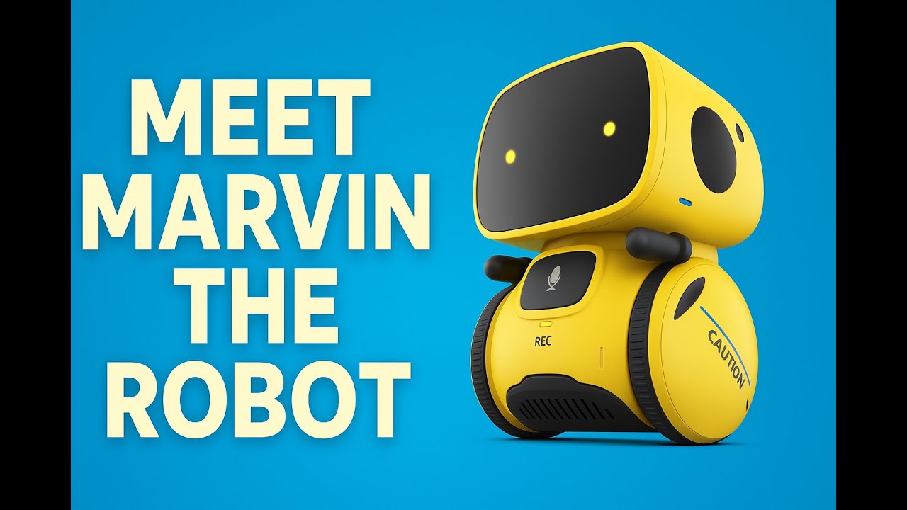 Marvin the Robot Interactive Toy