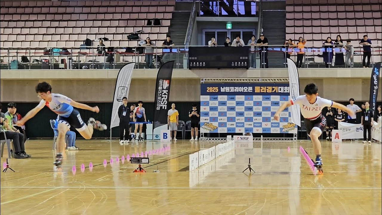 2025 NAMWON junior cup! Speed slalom juniorB final! 남원 국제 주니어컵 스피드 슬라럼 주니어B 남자 결승전 