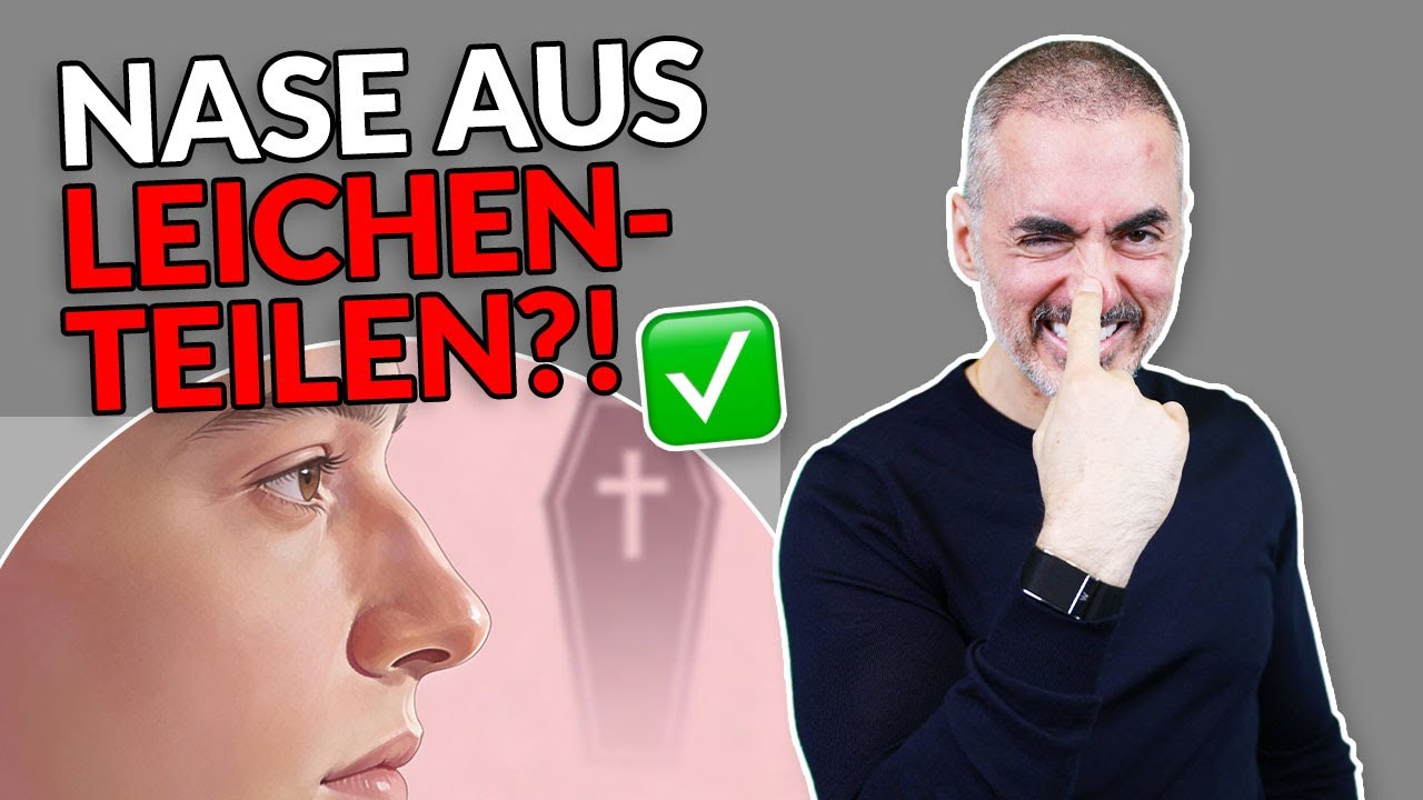 Leichenteile f&uuml;r die Nase? Was wirklich bei einer Nasen-OP verwendet wird | Plastic Surgery Coach