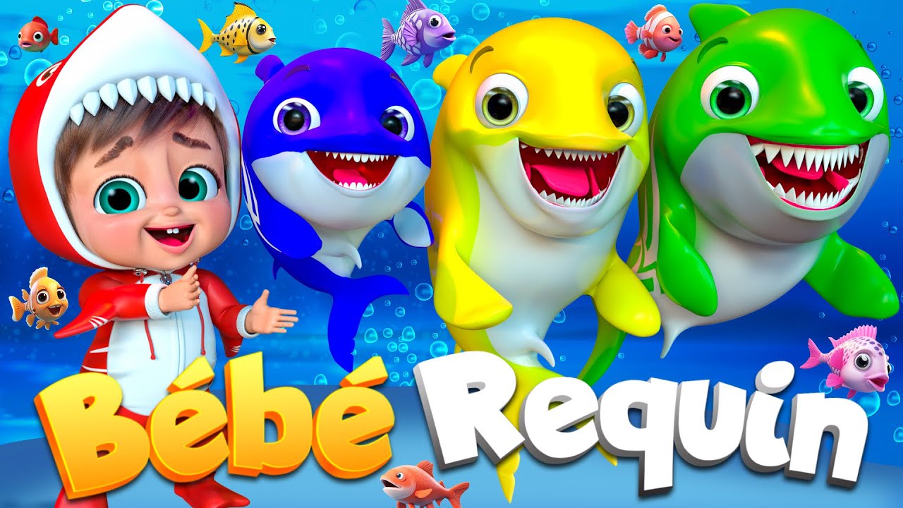 Bébé Requin Chanson des Enfants | Comptines Et Chansons | À Bébé Chanson @SuperLucaLEFrancais