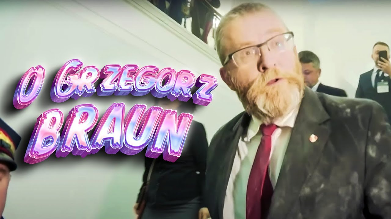 LETNI x MichuM4K- „O Grzegorz Braun” (PARODIA „Peggy Brown” Myslovitz)