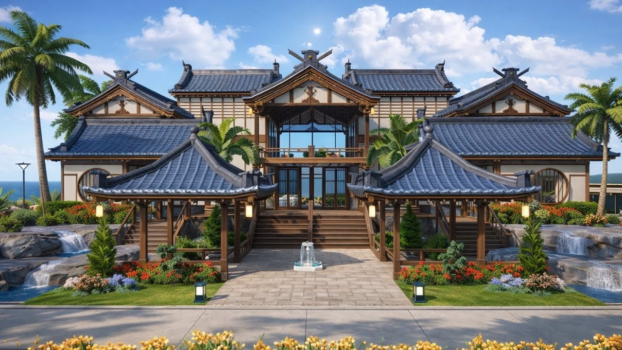 PUBG Home Design Level 30 | Japanese Ryokan Style