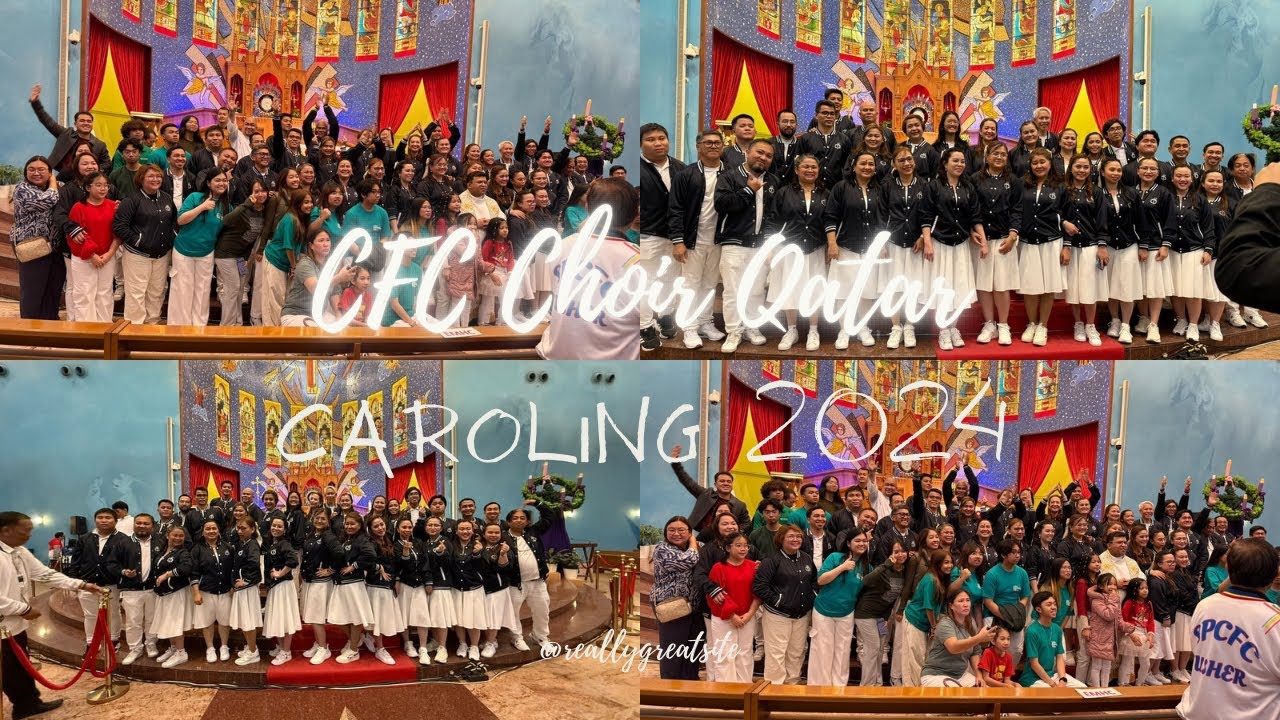 CFC Choir Qatar Caroling 2024