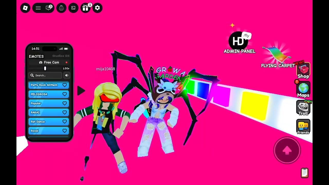 Playing i wanna run away