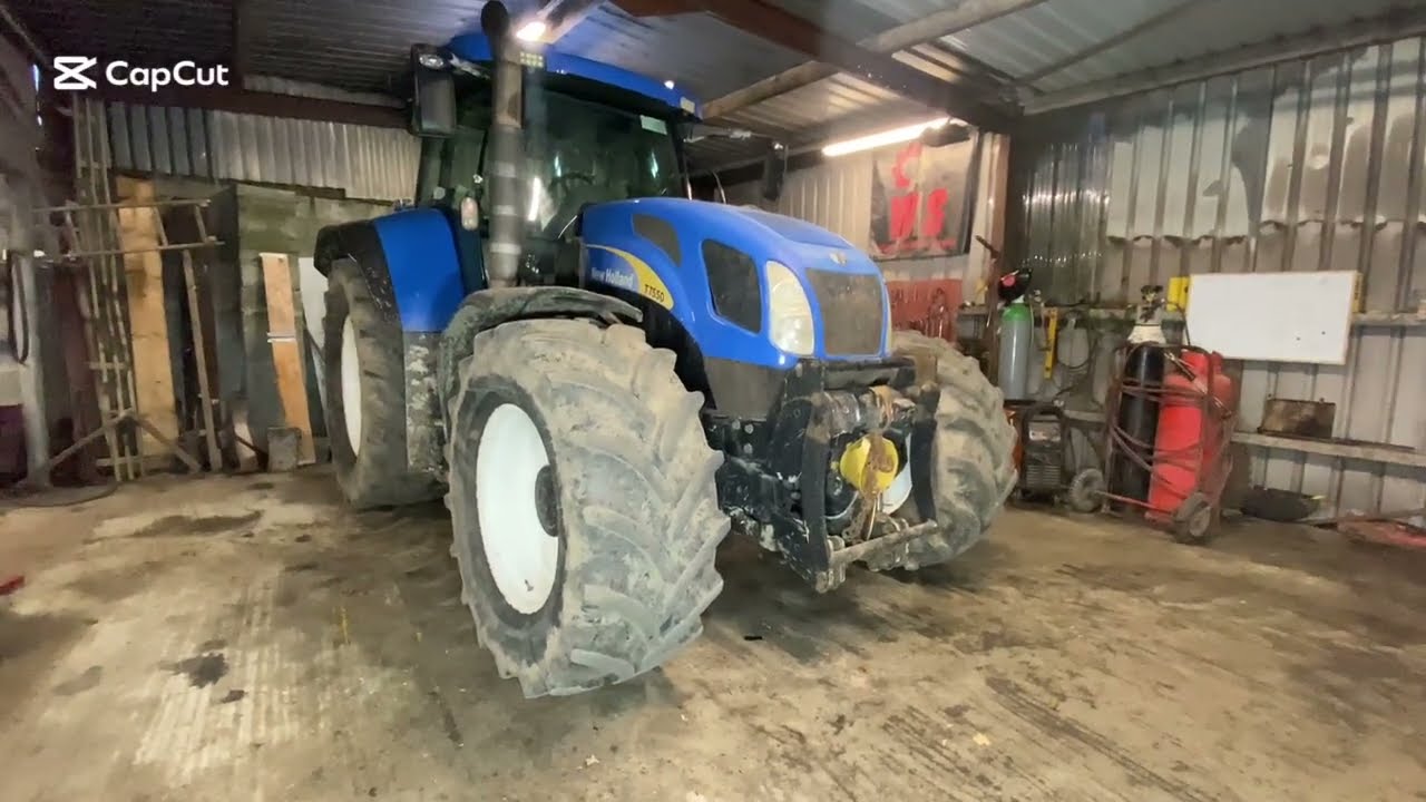 BACK IN THE WORKSHOP WITH THE NEW HOLLAND TVT
