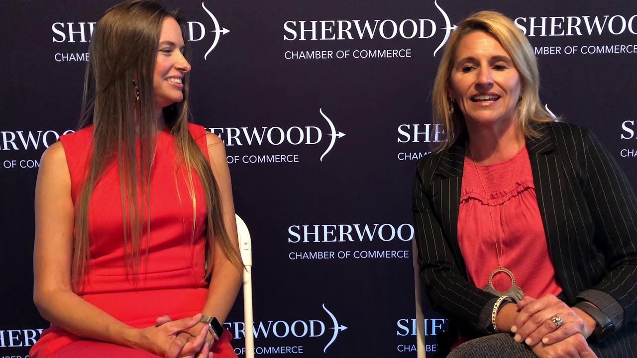 Colleen Carr & Kellie Wall, Sherwood (AR) Chamber of Commerce
