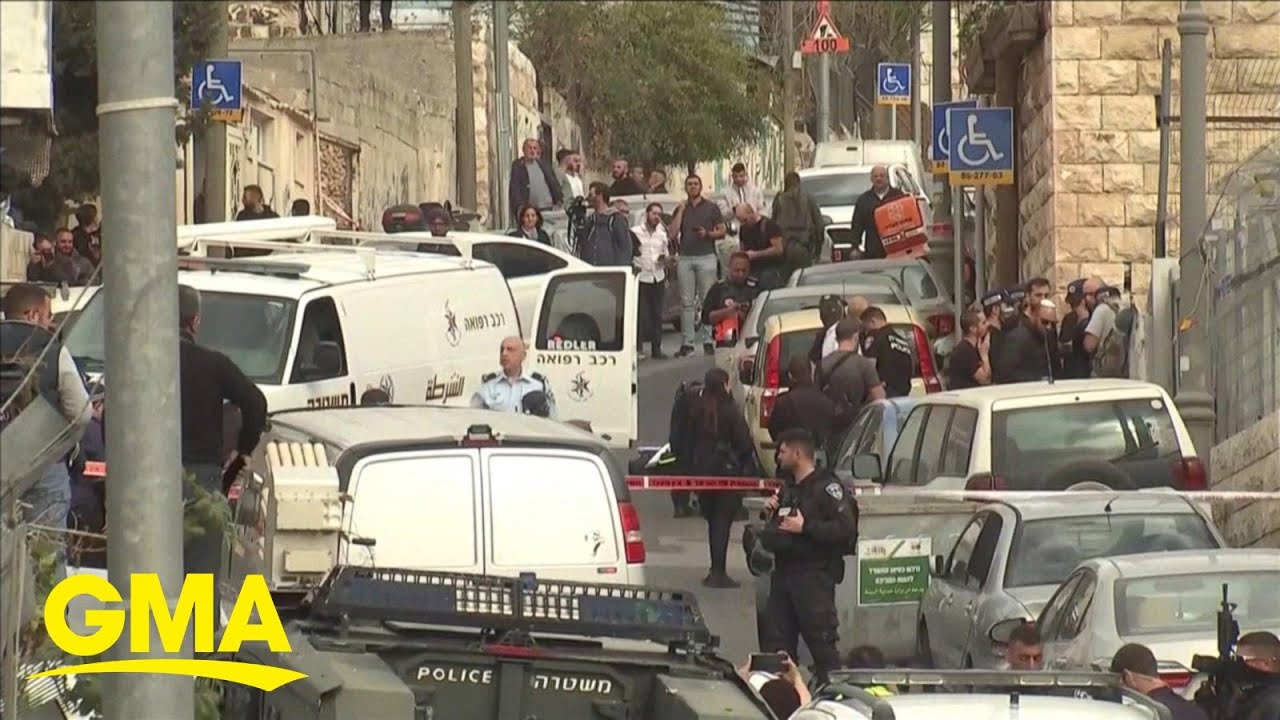 At least 7 killed after shooting in Jerusalem outside synagogue