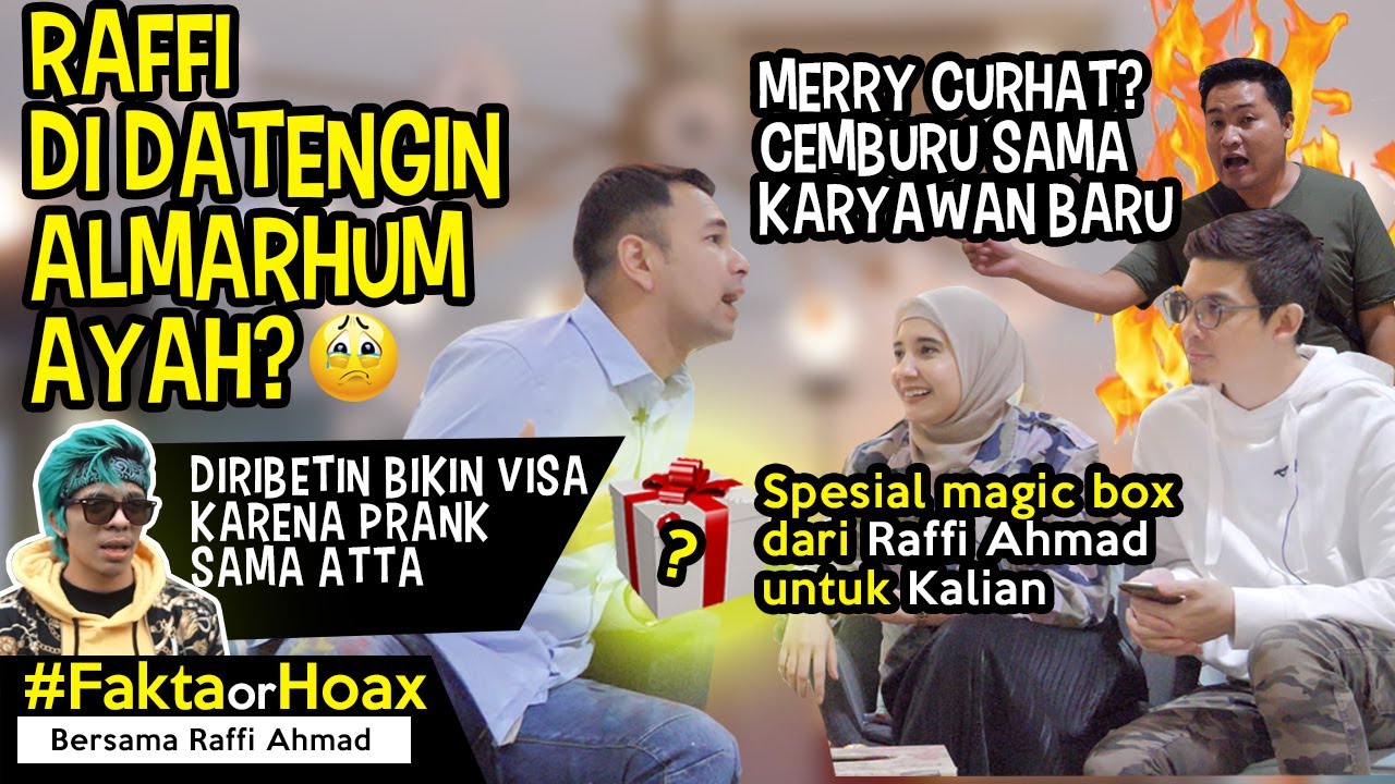 RAFFI AHMAD RIBET URUS VISA KARENA PRANK SAMA ATTA,MERRY CEMBURU????