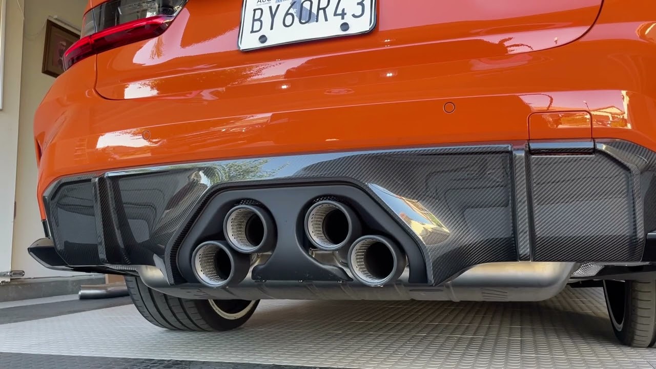 G80 M3 - MAD Non-Resonated Single Mid-Pipe w/ MPE