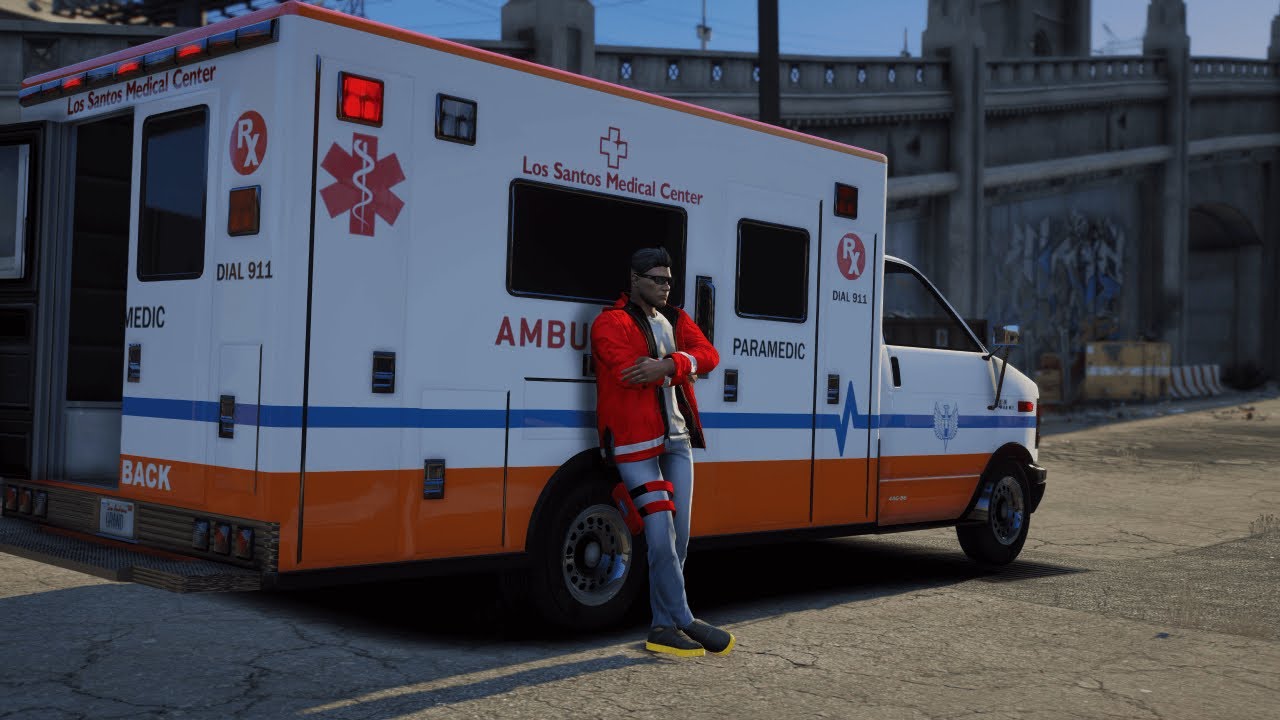 First Day As EMS Doctor Doing Calls (ambulance job) in grand Rp