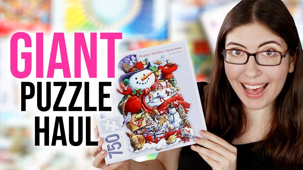 GIANT Christmas Jigsaw Puzzle Haul!
