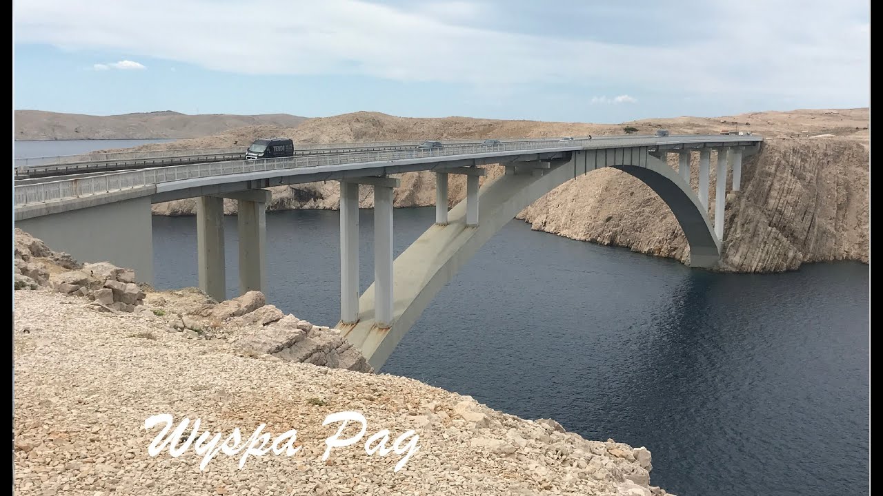 Chorwacja Wyspa Pag - Paśki Most