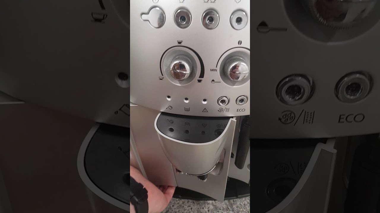 Delonghi manifica 4200's infuser is stuck high up