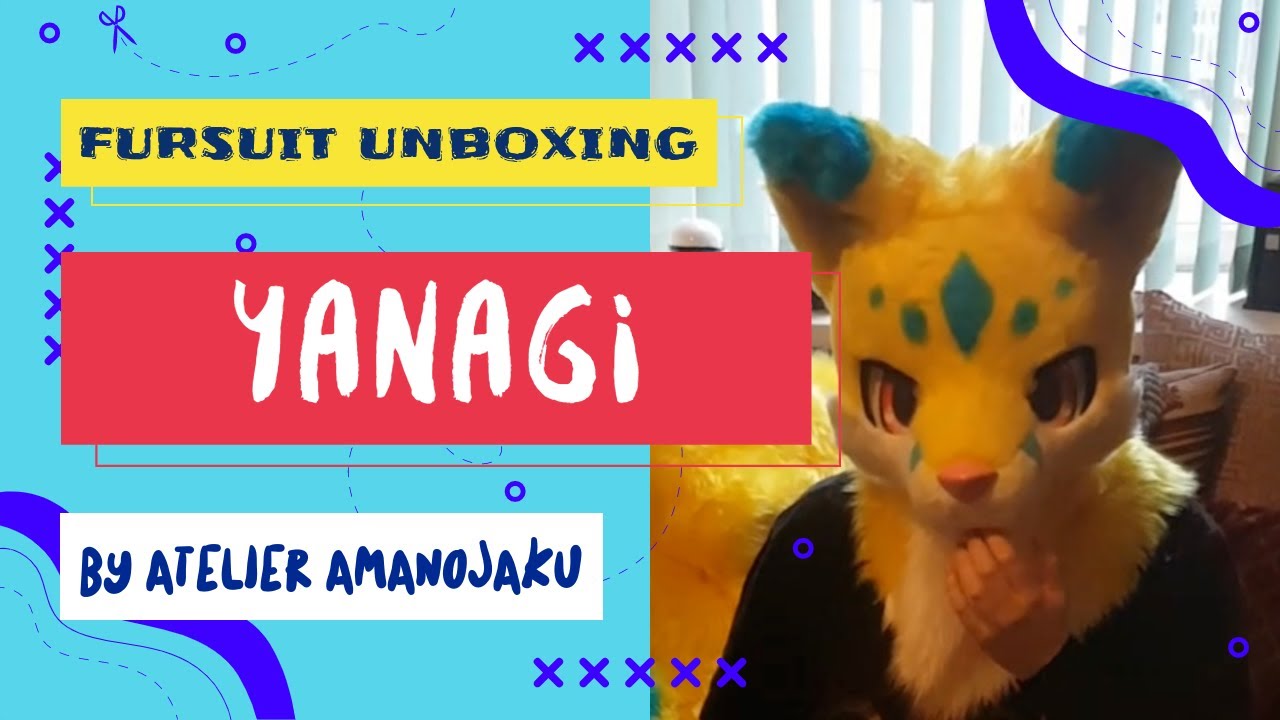 Yanagi Kemono Fursuit Unboxing - Made By Atelier Amanojaku