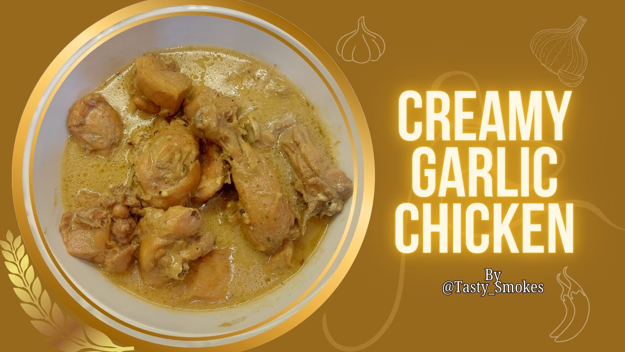 “Only 20 Minutes to the Creamiest Garlic Chicken You’ll Ever Taste!” 