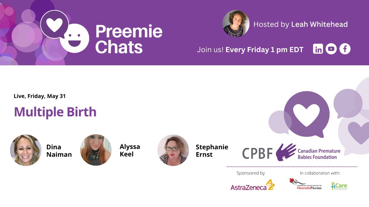 LIVE - Multiple Birth Special - May 31 at 1 pm EDT