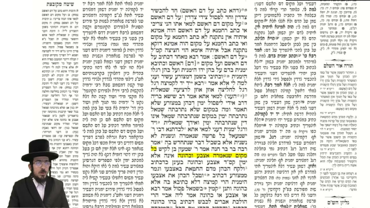 מסכת מנחות דף י  בעברית