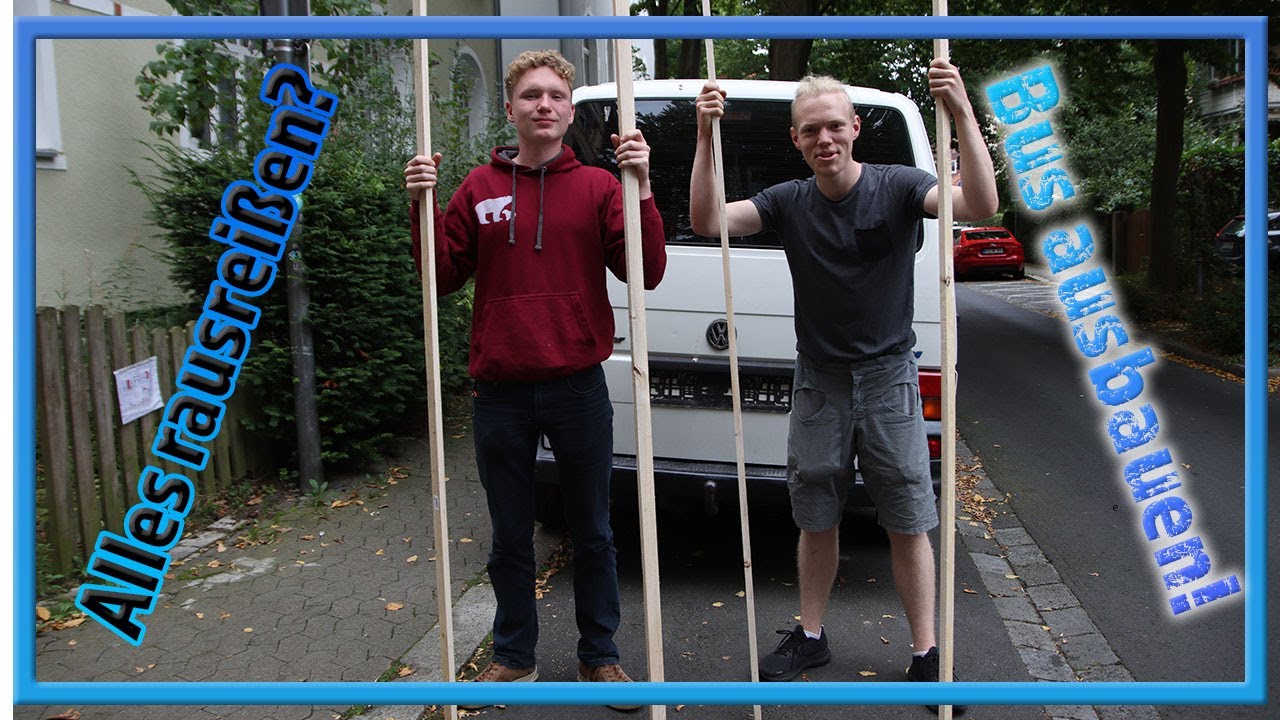 Entkernen, Putzen, Isolieren & Boden | VW T4 Camper Ausbau | Teil 1